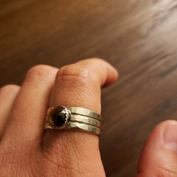 Vintage Sterling Silver Tigers Eye Ring